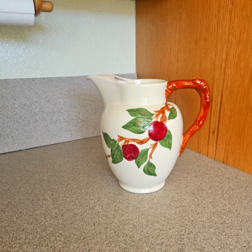 Franciscan Ware Apple Large Pitcher